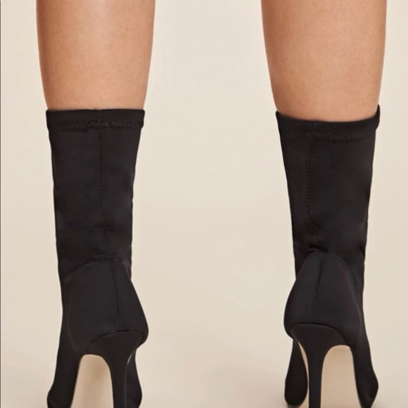 Black boot heels - Picture 3 of 4